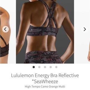 Lululemon Energy Bra